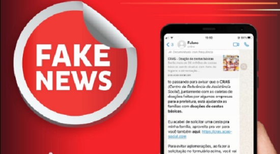 Alerta sobre falsos links do Programa Renda Mensal Familiar em Linhares