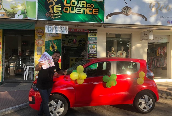 Toda semana: Pé Quente tem premiação imperdível, ligada com esse carro zerinho da foto