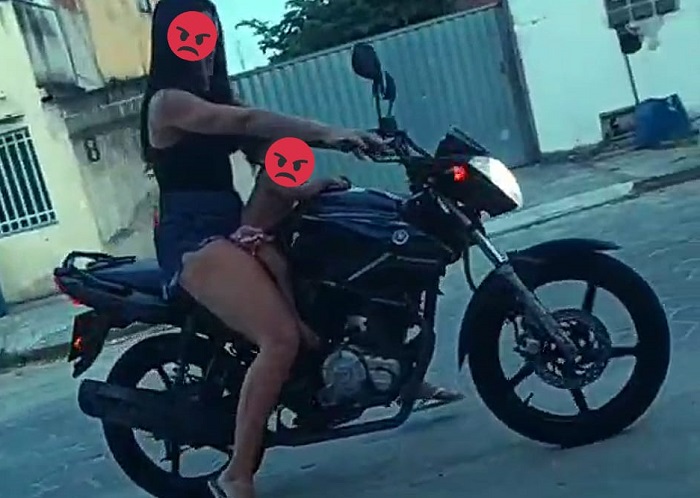 Moto furtada à luz do dia no Centro de Linhares