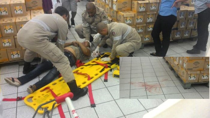Sangue no supermercado: confira o que aconteceu com a vítima