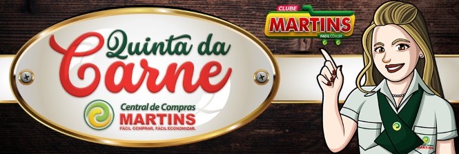 Olha a lista da Quinta da carne no Martins!