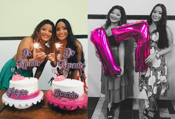 Que lindo! Flavyara e Leonarda selam 11 anos de amizade em comemoração de aniversário