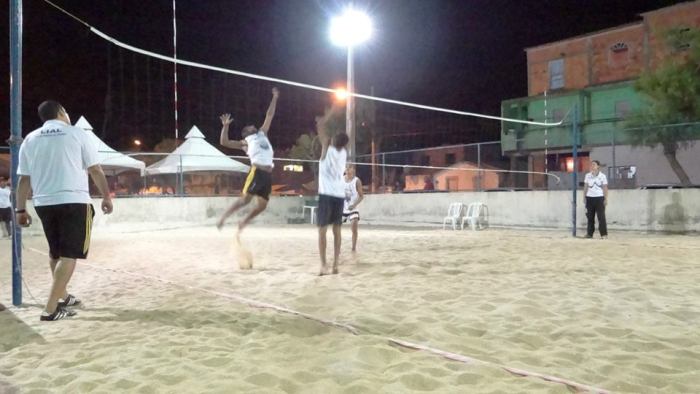 Desafio de Vôlei: confira cenas do jogo de exibição com Fábio Luiz 