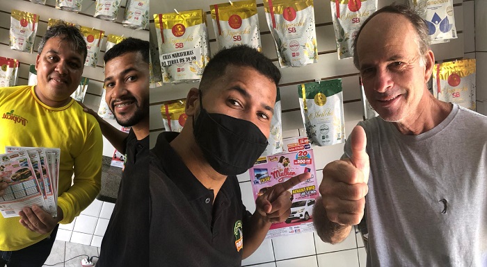 Pé Quente: Leitor sai de Rio Bananal para “pegar carona” na sorte em Linhares