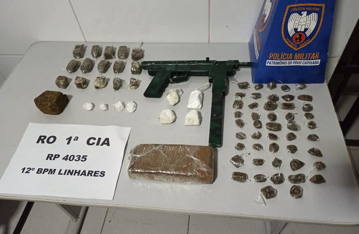 Vídeo: PMs Sombras apreendem menino de 13 anos com submetralhadora e muita droga no Interlagos
