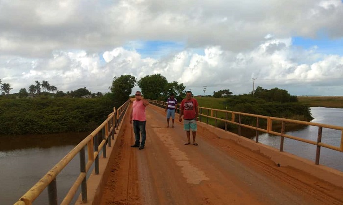Ponte: Estrutura de importante acesso preocupa comunidade de Barra Seca