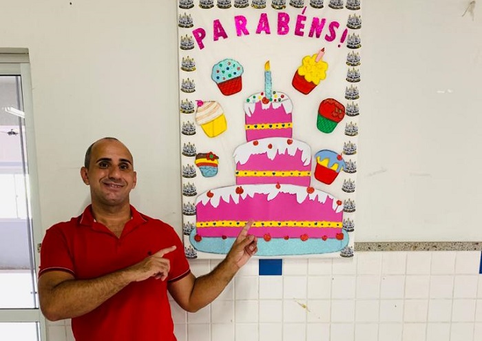 40 anos hoje! Amiga parabeniza Samuel Roni