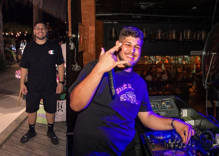 Aniversariante: O sorriso marca registrada do DJ Igor Lemos