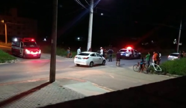 Mais acidente envolvendo carro de aplicativo, desta vez perto do Jocafe