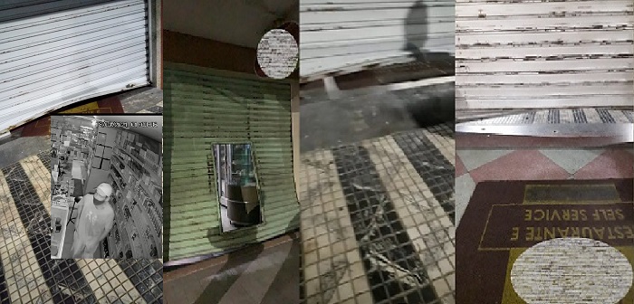 10 estabelecimentos comerciais arrombados somente essa semana no Centro de Linhares