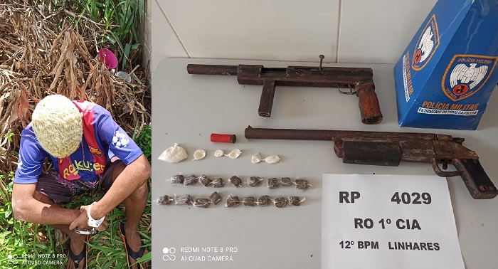PMs Sombras apreendem armas, drogas e 2 adolescentes em Bebedouro