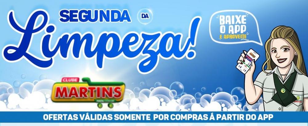 Segunda da Limpeza: Martins traz promoção sem igual no Clube de Vantagens