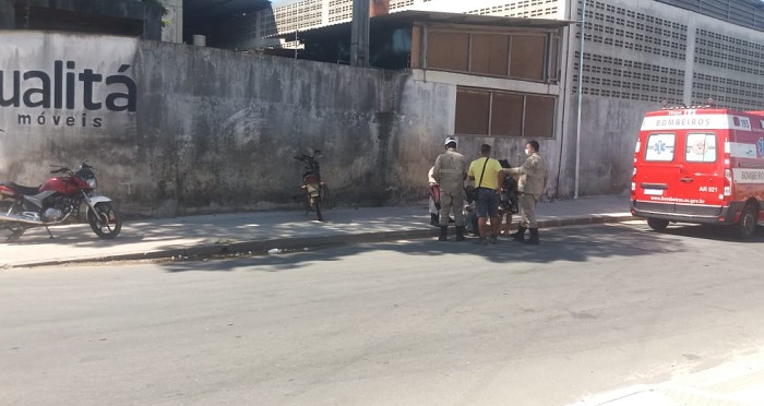 Vídeo: Acidente entre motos no Linhares 5. Morador pede volta de quebra-molas