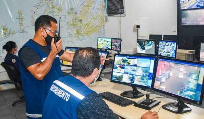 Câmeras de videomonitoramento registram quase 200 ocorrências em 3 meses em Linhares