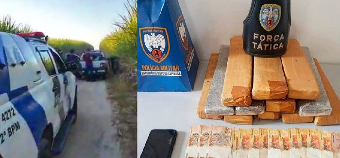 Nino é detido com quase 11kg de maconha em Linhares