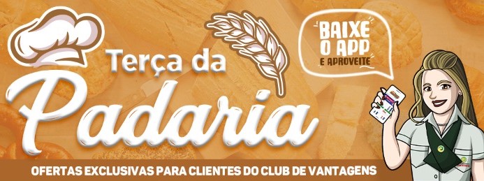 Terça da Padaria com oportunidade relâmpago de hortifrúti no Martins