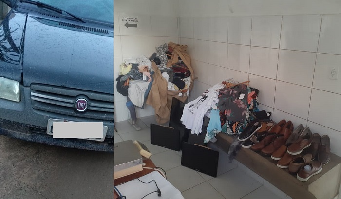 Família fica sob mira de arma de fogo em roubo em Povoação