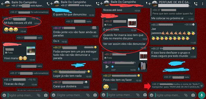 Criminosos fazem ameaças após divulgação de baile funk em plena pandemia em Linhares