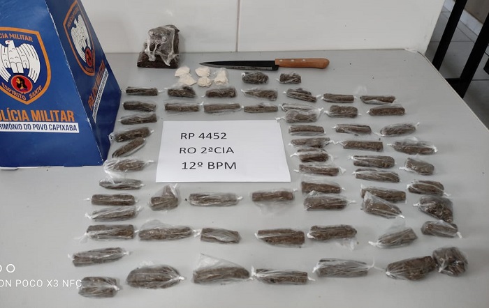 Flagrado com droga vendia buchas de maconha a 50 Reais no Interlagos