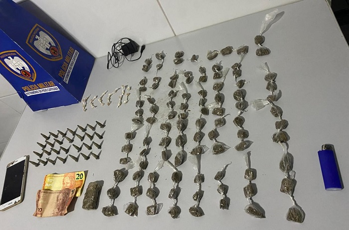 Adolescente reincidente acaba apreendido com droga no Movelar