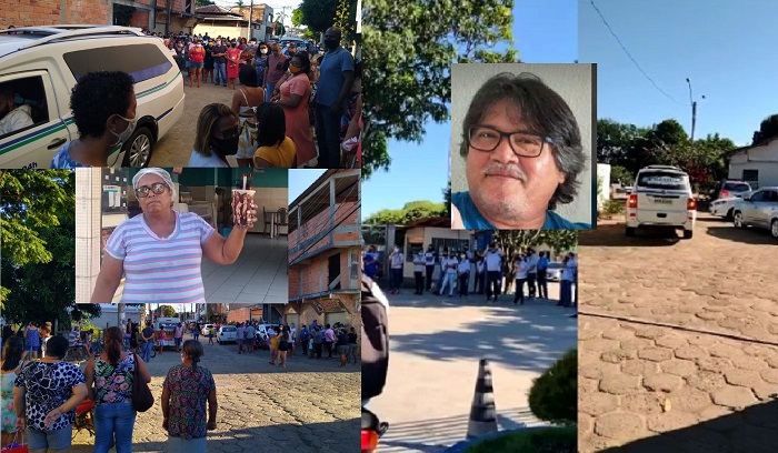 Cortejos com corpos de vítimas da Covid-19 emocionam em Linhares