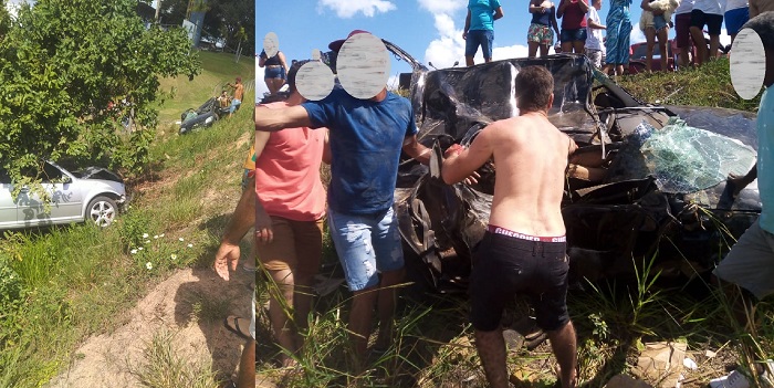Vídeo: Colisão com morte na BR-101 em Linhares