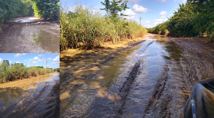 Vez do leitor: Comunidade fica isolada em Linhares, e nem carro de aplicativo aceita corrida