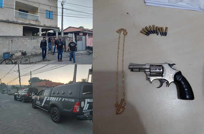 Vídeo: PC cerca casa e prende suspeitos em Sooretama. Teve prisão também em Linhares