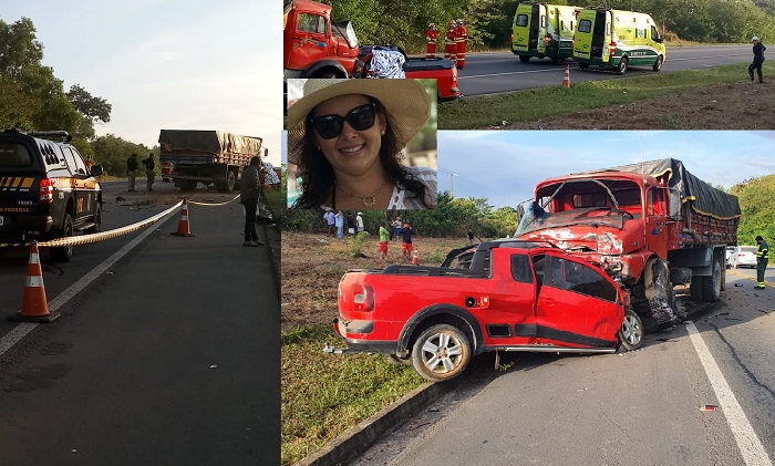 Fatal: Funcionária da Prefeitura de Sooretama morre em acidente na BR-101