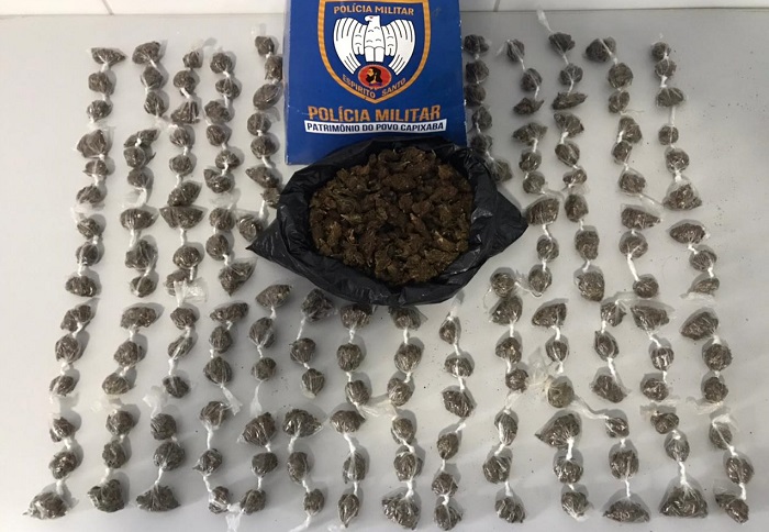 PM apreende droga até em galinheiro durante ação em Linhares