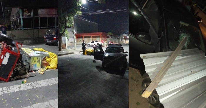 Acidente entre dois carros de passeio deixa mulher ferida no Interlagos