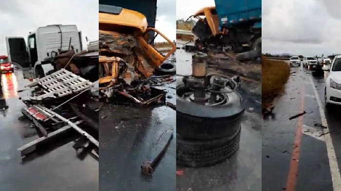 Vídeo: Acidente com feridos na estrada da Bagueira