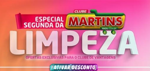 Hoje é dia da Segunda da Limpeza e da economia no Clube Martins Fácil