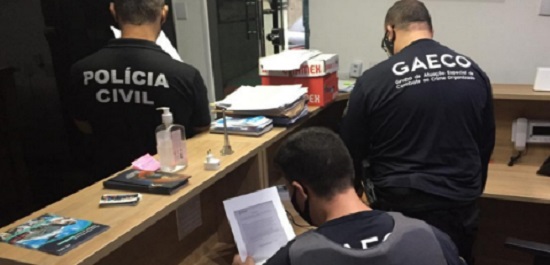 Gaeco apreende grande quantidade em dinheiro e efetua prisões do ES