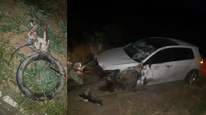 Grave acidente na Rodovia Roberto Calmon, em Linhares. 1 óbito