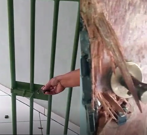 Vídeo: Ladrões furtam geladeira novinha em casa arrombada em Urussuquara