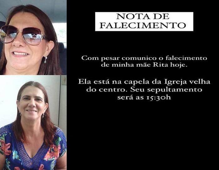 Leitores lamentam morte de Rita Côgo, muito querida em Linhares
