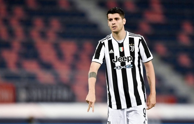 Álvaro Morata retorna aos treinos da Juventus
