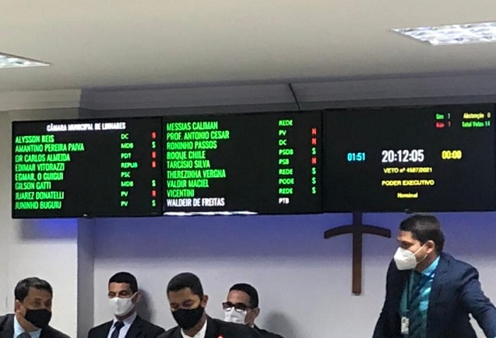 Vídeo: “Vergonha”, reage população que acompanhou votação do veto ao Projeto da Ficha Limpa Municipal na Câmara de Linhares