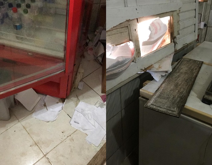 Ladrões arrombam cabana no Pontal do Ipiranga