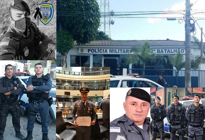 Emoção: PMs Sombra e Rocha, e Sgtos Rosemberg e Romanha lembrados em homenagem na ALES