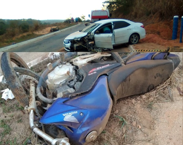 Acidente com vítima fatal na ES-245, rodovia Linhares - Rio Bananal