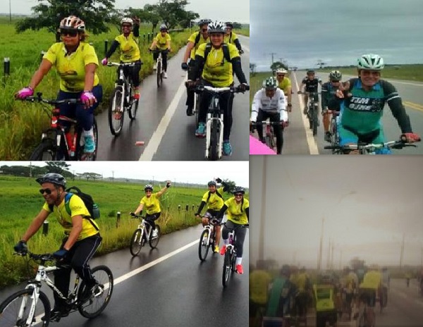 Sabadão com pedal rumo ao Pontal do Ipiranga, em Linhares