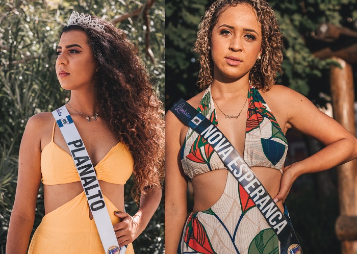 Vivian e Stefanny são as beldades de hoje no Miss Linhares 2021