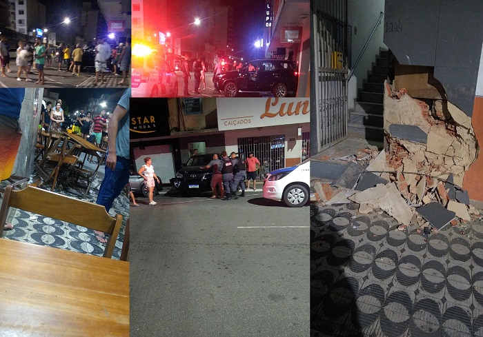 Ex-vereador se envolve em acidente no Centro de Linhares