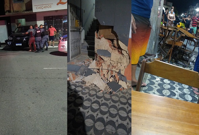 Ex-vereador que se envolveu em acidente no Centro de Linhares paga fiança e é liberado