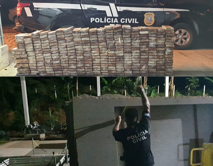 Vídeo: Ex-PM de Linhares é preso em apreensão de quase meia tonelada de cocaína que iria para a Bélgica