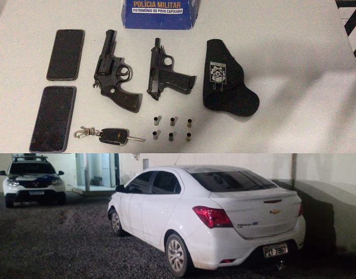 No bar: Envolvidos em crime em Sooretama são da Serra. 3 foram presos e 1 escapou