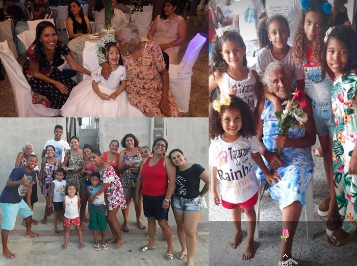 Morre Cenira, matriarca que foi verdadeira guerreira em Linhares