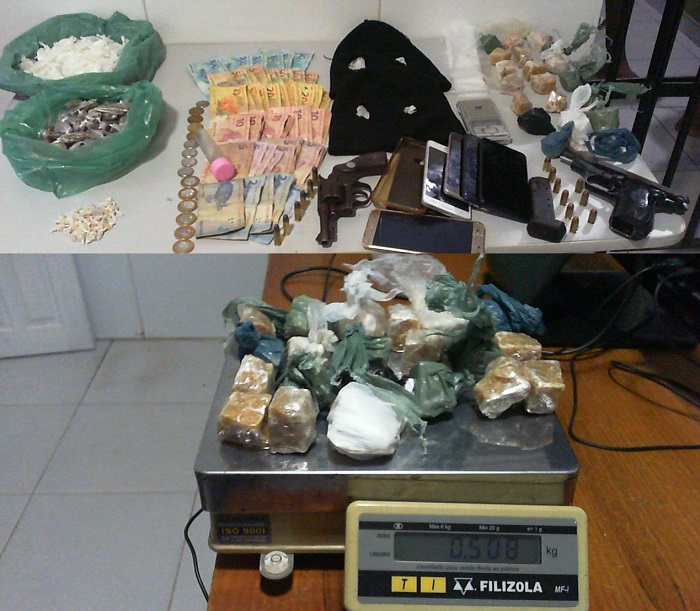 FT apreende drogas, armas, munições, dinheiro e acaba com suposta “comemoração da morte” em Linhares